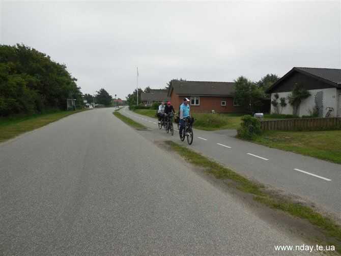 велосипедна доріжка в Данії