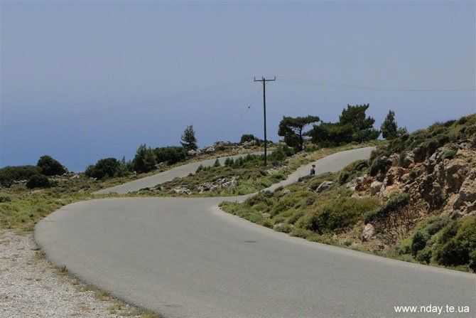 дорога, острів Крит
