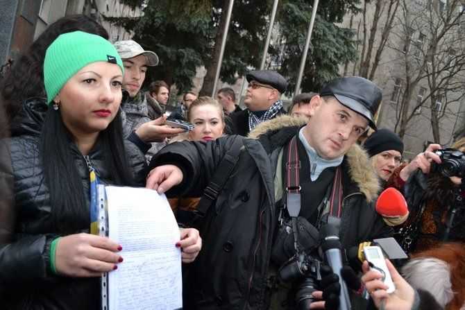 Тернопільські журналісти звернулися до Віталія Захарченка