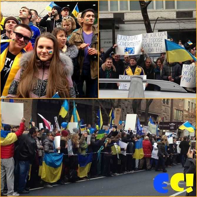 Тернополяни у всьому світі підтримують Євромайдан