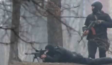 Майданівців розстрілювали кримські снайпери з внутрішніх військ