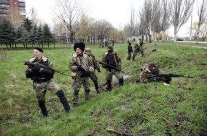 Серед терористів у Слов’янську помічені чеченські бойовики