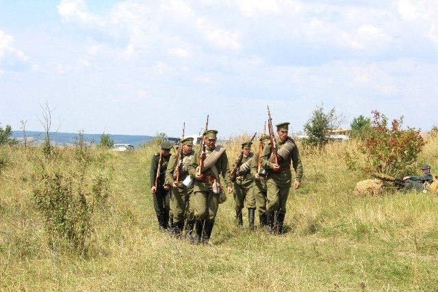 На Тернопільщині відтворили битву Січових стрільців проти російської армії 