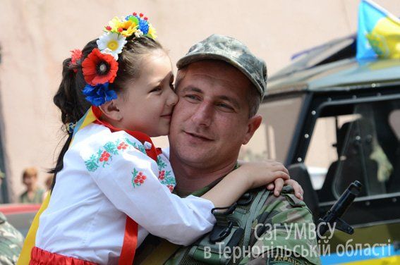 Півсотні бійців батальйону «Тернопіль» вирушили в зону АТО