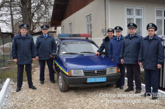 Першу в Україні поліцейську станцію відкрили в Золотому Потоці на Тернопільщині