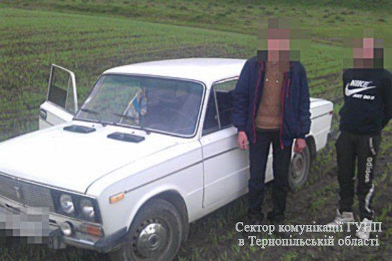 На Підгаєччині двоє 16-річних хлопців викрали авто – заради розваги (ФОТО)