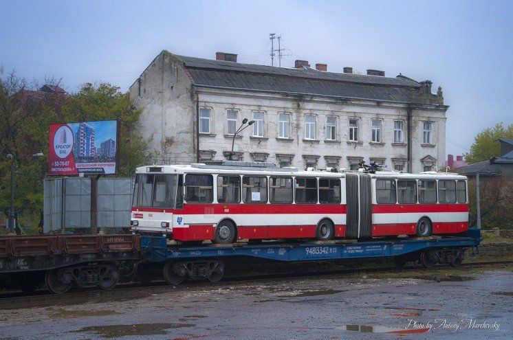 Тернополем курсуватиме новий чеський тролейбус (ФОТО)