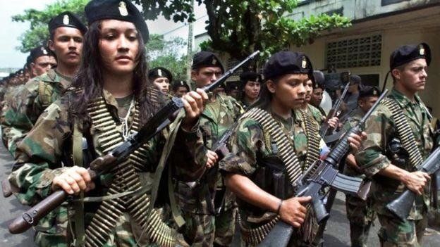 Марш бійців FARC, 2001 рік. Фото: Reuters