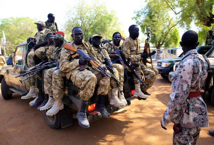 Військові урядової армії Південного Судану. Фото: Reuters