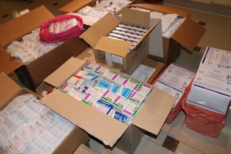 Тернопільська лікарня швидкої допомоги отримала медикаменти від німецьких спонсорів (ФОТО)