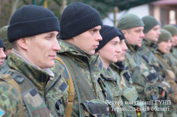 Бійці батальйону “Тернопіль” повернулись зі Сходу додому (ФОТО)