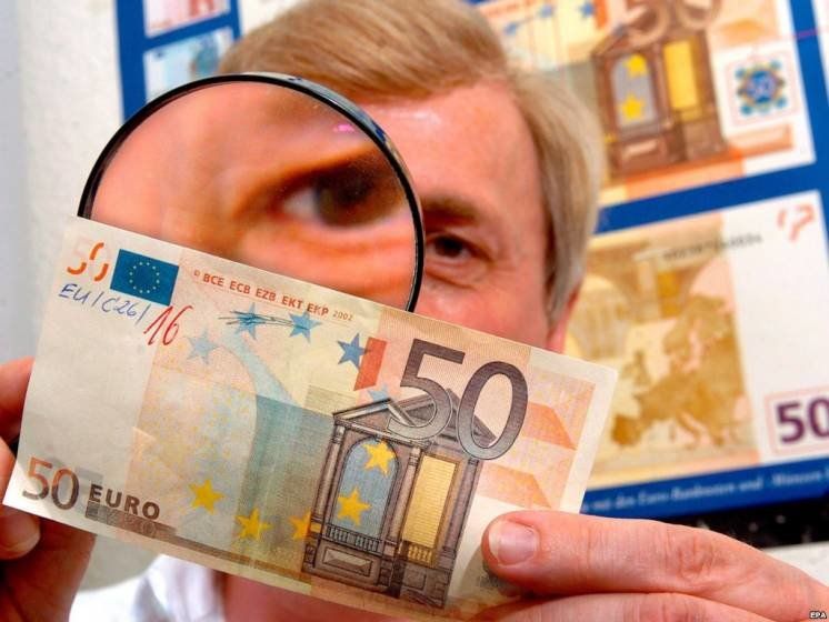 Фальшивих євро – тьма