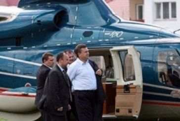 Як вертольоти президента-втікача опинилися у Швейцарії?