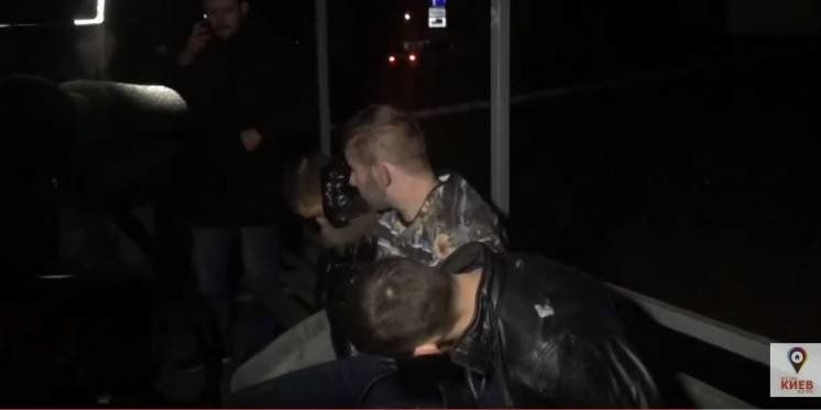 Опублікували відео затримання учасників смертельної погоні в Києві