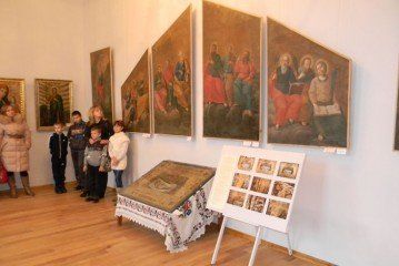 У Вишнівецькому палаці відкрили виставку унікальних ікон