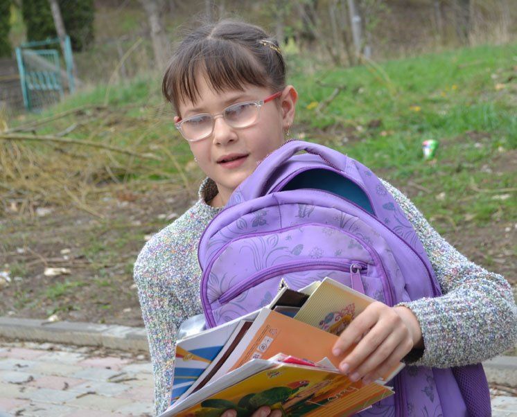 Тернопільська школярка Марічка Галайда мріє про дейзі-бібліотеку