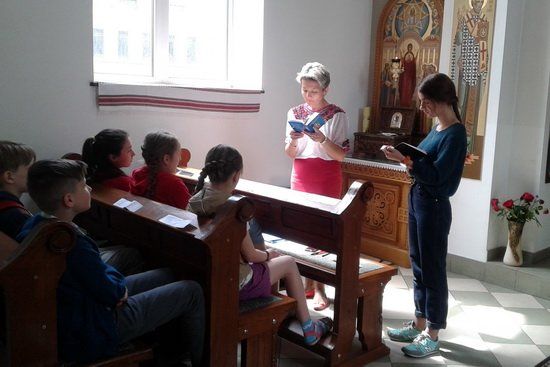 На парафії УГКЦ Тернополя проходить англомовна школа для дітей (ФОТО)