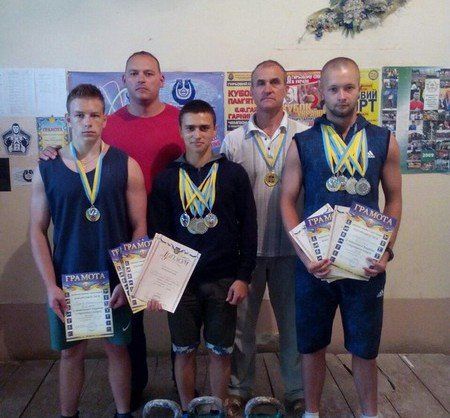 Збаразькі гирьовики на Чемпіонаті України