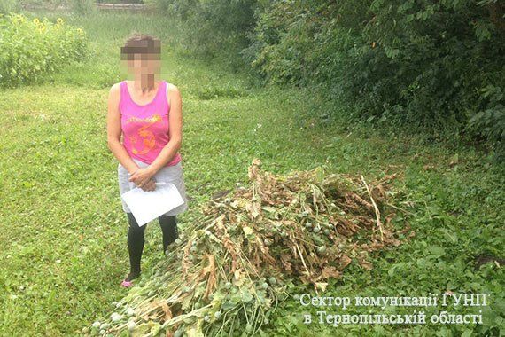 Поліція на Тернопільщині вилучила у господарів цілий причеп маку (ФОТО)
