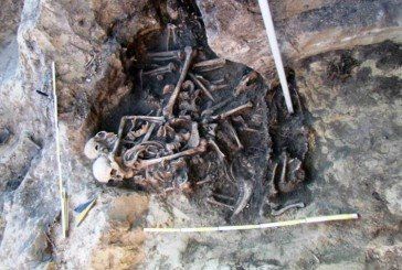 Біля Збаража чоловік на своєму подвір’ї розкопав давньоруське поховання (ФОТО)