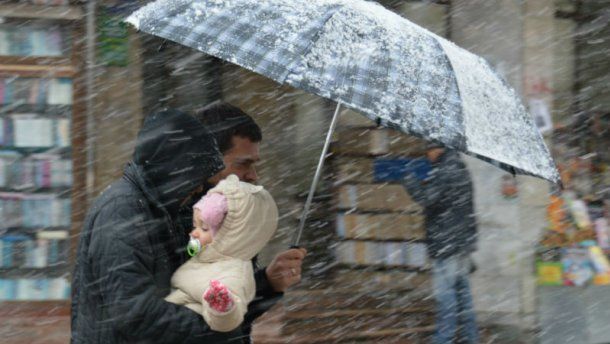Українців попередили про похолодання та дощ зі снігом