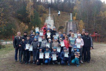 Чемпіонат Кременецького району зі стрибків на лижах з трамплінів (ФОТО)