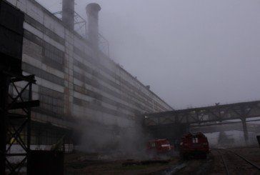 У Чортківському районі горіла покрівля цукрозаводу (ФОТО)