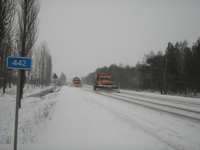 Дороги загального користування Тернопільщини розчищені від снігу