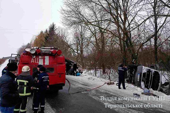 Вини дорожників немає: ДТП на Шумщині відбулось через складні погодні умови