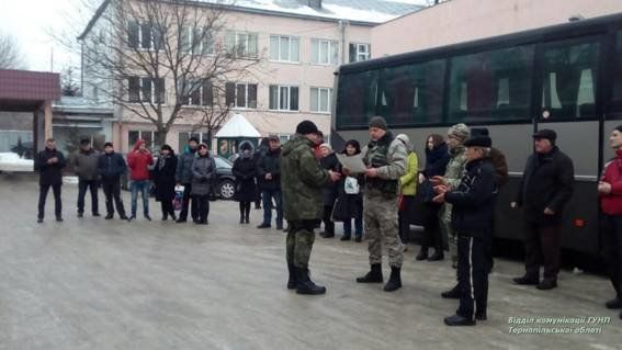 Рота патрульної служби особливого призначення “Тернопіль” повернулася з Луганщини (ФОТО)