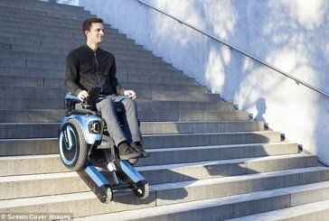 Інвалідне крісло, що пересувається по сходах, вже скоро може з'явитися в продажу (ВІДЕО)