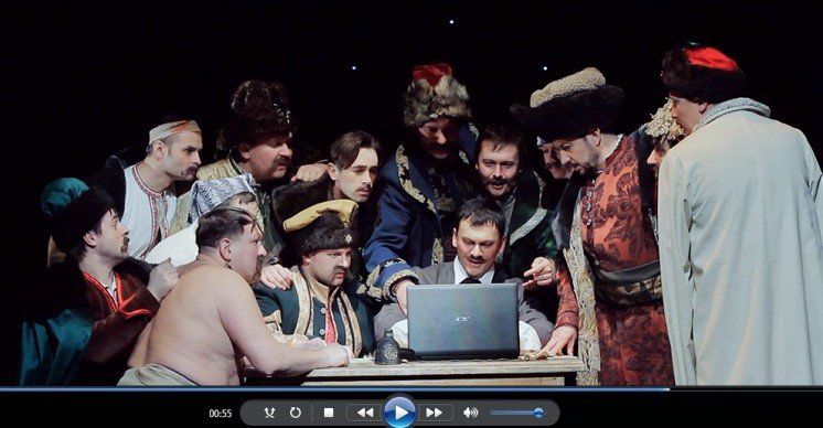 Як козаки доходи декларували: сучасна версія ролика тернопільських податківців та акторів драмтеатру (ФОТО)