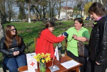 Збаразькі учні збирали кошти на лікування онкохворих - благодійникам дарували квітку добра і милосердя  (ФОТО)