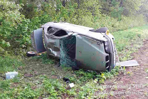 У аварії на Чортківщині один чоловік загинув, троє – травмувалися (ФОТО)