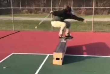 Сліпий скейтбордист виконує неймовірні трюки (ВІДЕО)