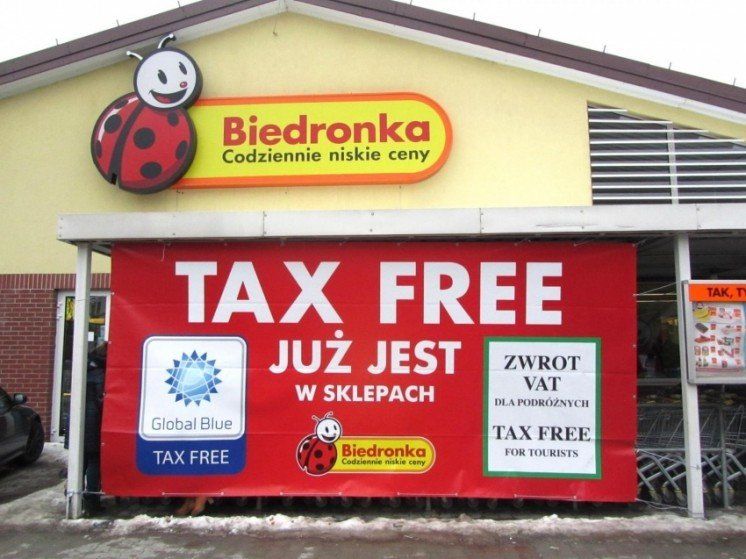 Польща знижує суму для «Tax free»