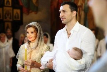 Марченко з Кличком похрестили доньку Шуфрича (ФОТО)