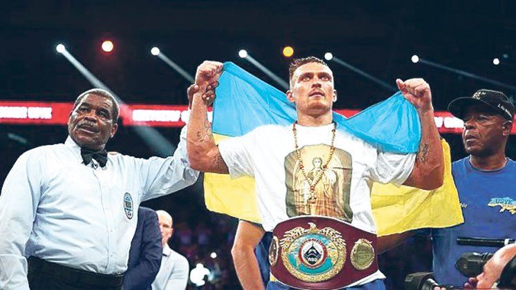 Олександр Усик – український отаман світового боксерського рингу