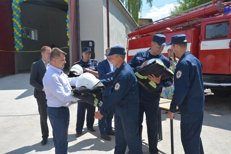 У Шляхтинцях на Тернопільщині запрацювала команда пожежної охорони (ФОТО)