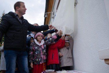 У селі Стіжок на Шумщині відкрили меморіальну дошку з іменами загиблих під час національно-визвольного руху (ФОТО)