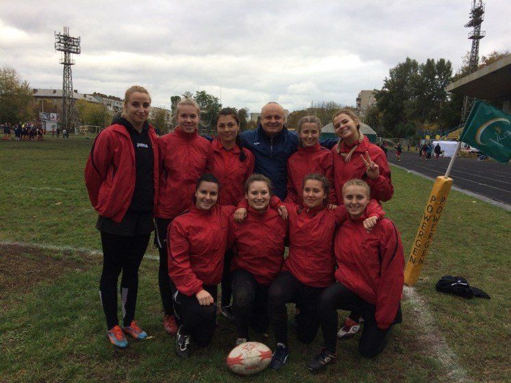 Команда ТНЕУ взяла участь у Кубку України з регбі-7 серед жіночих команд (ФОТО)