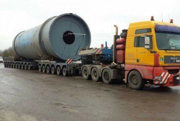 На Тернопільщині затримали водія з гігантським вантажем у 135 тонн (ФОТО)