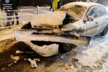 Тернопільські патрульні знайшли водія «BMW Х5», який втік з місця аварії (ФОТО)