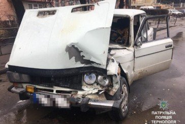 У Тернополі знову п’яний водій скоїв аварію (ФОТО)