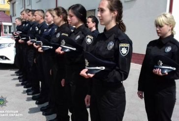 8 хлопців та 7 дівчат уперше в житті вийшли на патрулювання Тернополя (ФОТО)
