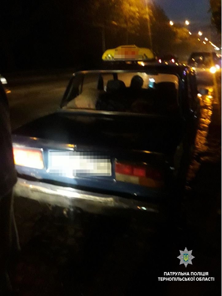У Тернополі водій таксував напідпитку