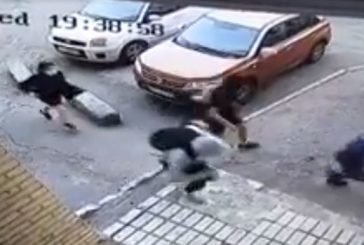 З’явилося відео, як у Києві нападники порізали та намагалися добити молотком АТОвця з Тернополя