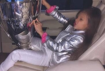 Соцмережі бурхливо відреагували на фото доньки президента ФФУ із Кубком Ліги чемпіонів (ФОТО)