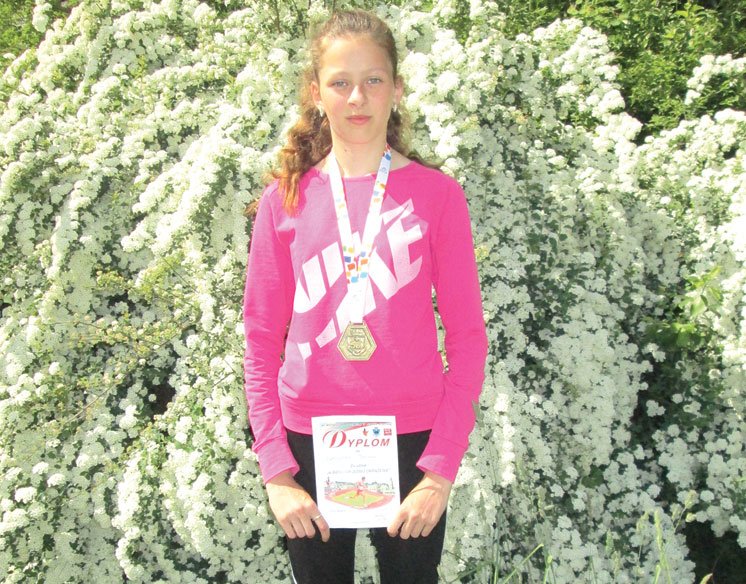 Зборівська школярка перемогла на змаганнях у Польщі (ФОТО)