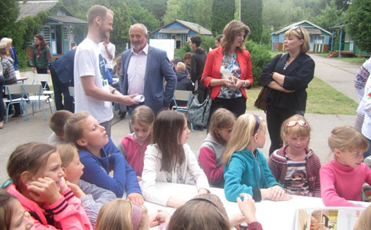 На Лановеччині, в оздоровчому таборі «Лісова казка», для дітей провели квест «Profi land» (ФОТО)